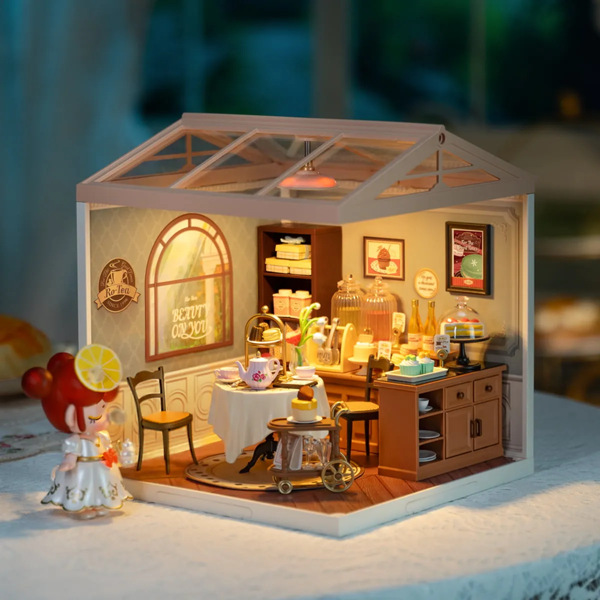 Rolife Sweet Sips Tea Super Creator Miniature House DW011 Galerie Bild 3