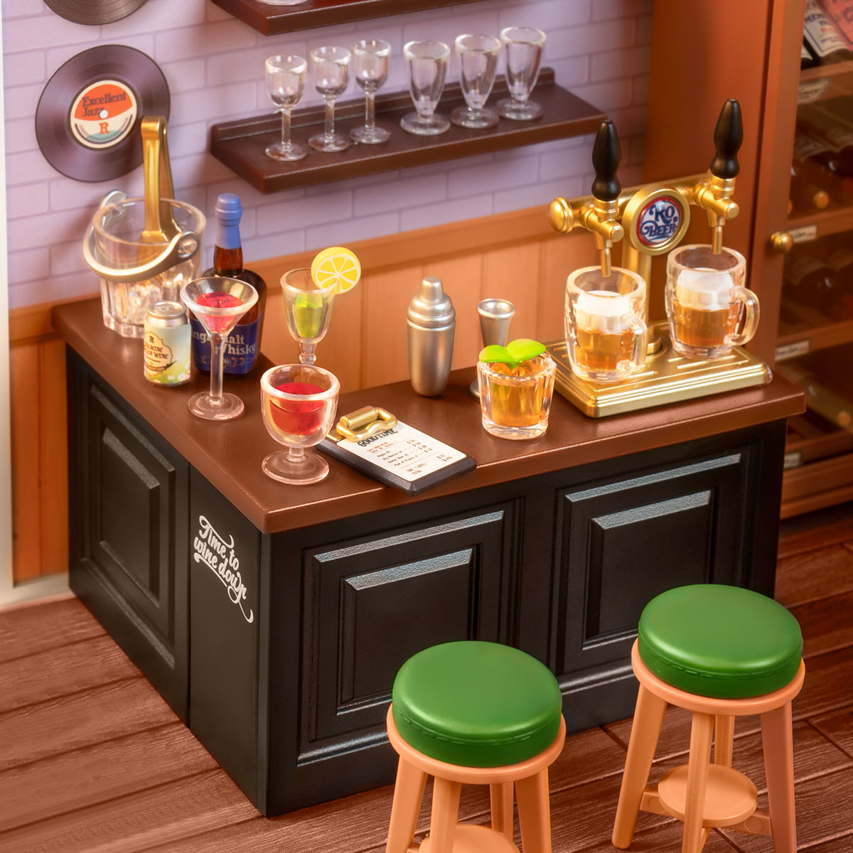 Rolife Leisurely Cheers Bar Super Creator Miniature House DW012 image de galerie 5