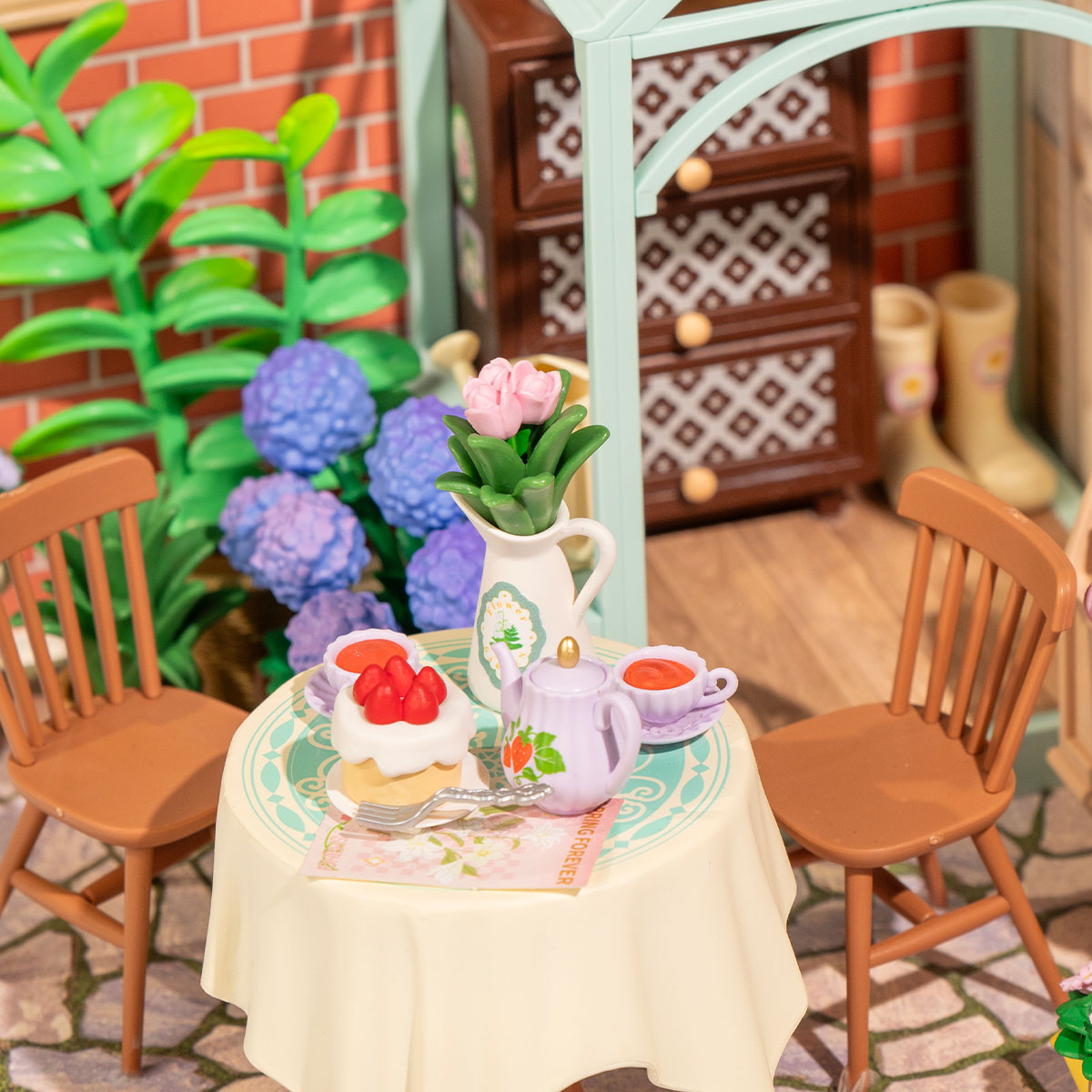 Rolife Blooming Tea Garden Super Creator Miniaturhaus DW013B Galeriebild 4