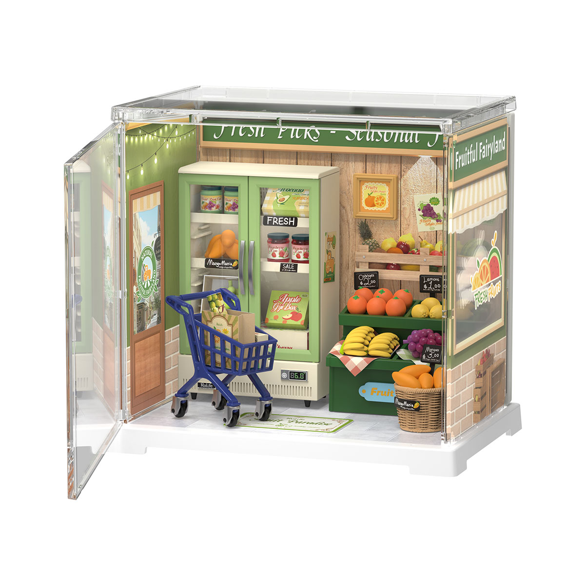 Rolife Mini Super Creator DIY Miniaturhaus Shop Sets