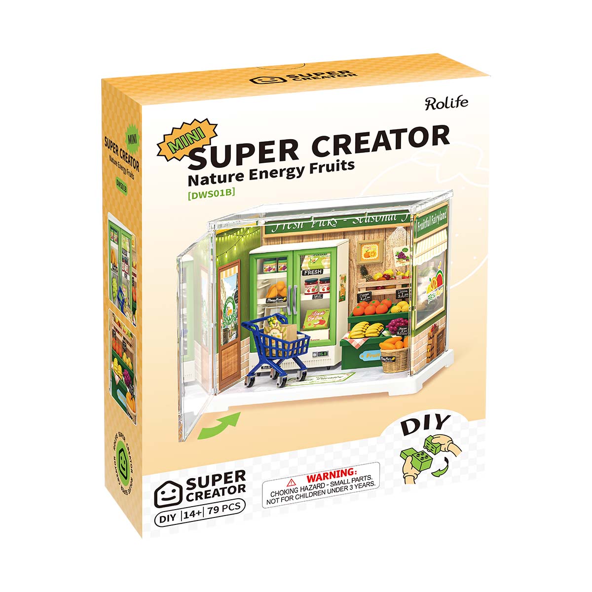 Rolife Mini Super Creator DIY Miniaturhaus Shop Sets
