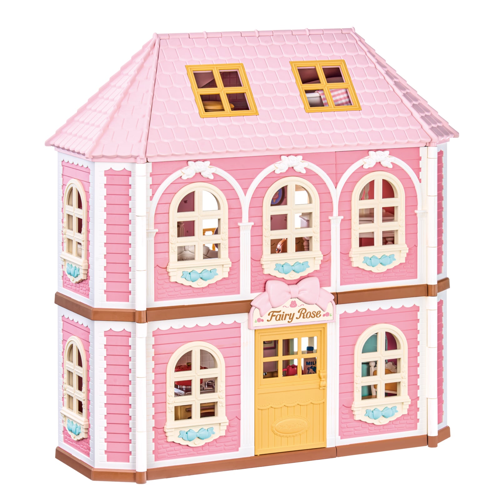 Rolife DIY Dollhouse Kit- Haley Island Fairy Rose Cottage HH001