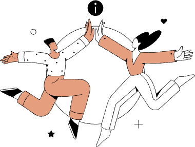 Illustration of a customer submitting a replacement parts request