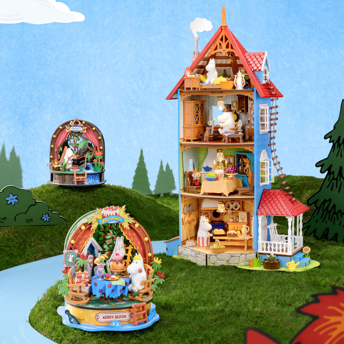 Produktbild der Happy Life in Mumintal-Serie