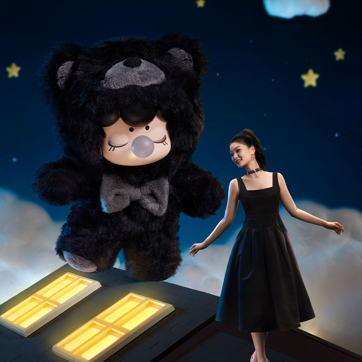 Rolife Surprise Plush Pendant - Nanci Bear Inner World MNEXX – Rolife