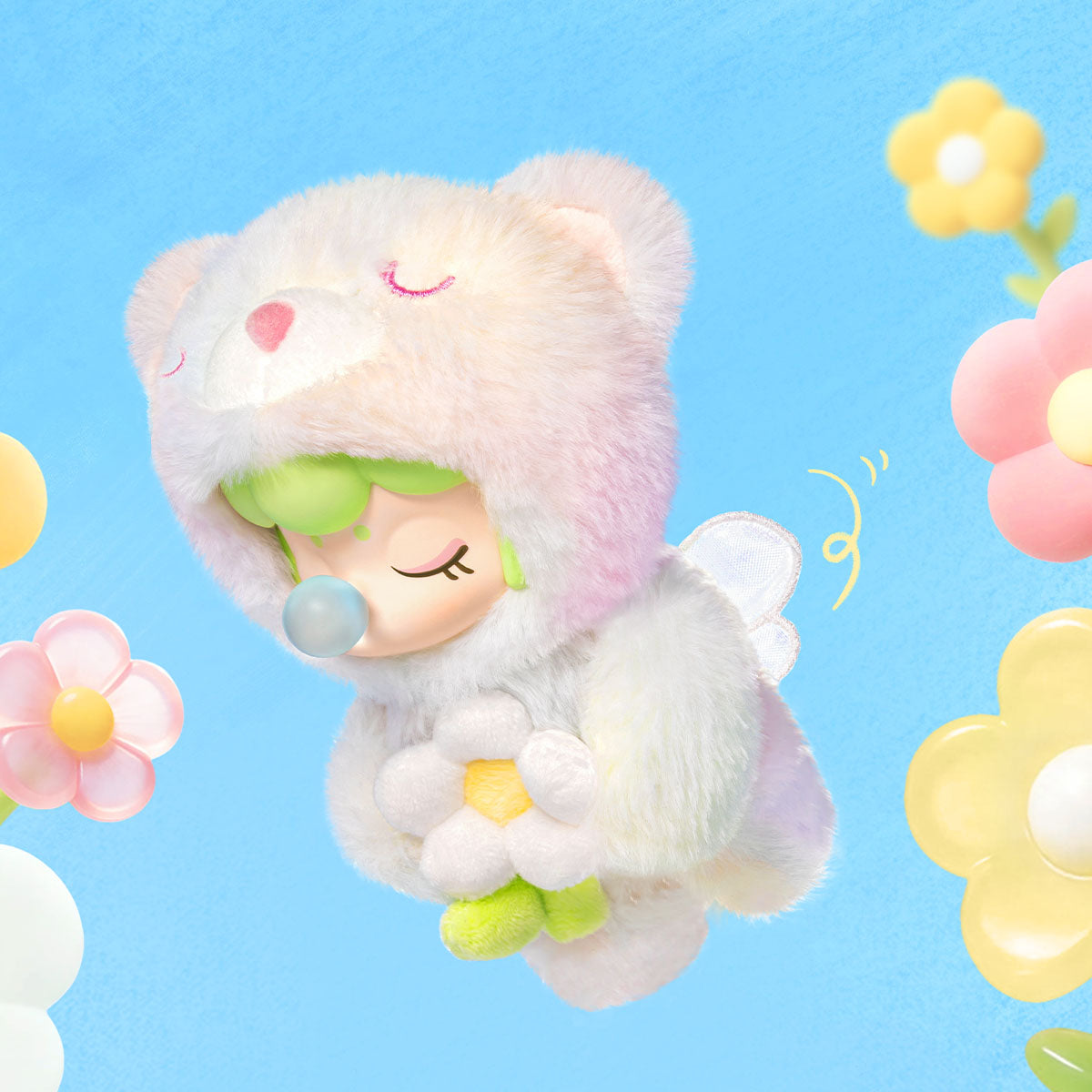 Rolife Nanci Plush Pendant - Spring Bear MN003 – Rolife