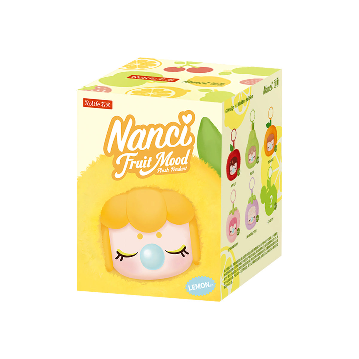 Nanci Fruit Mood single blind box package on white background