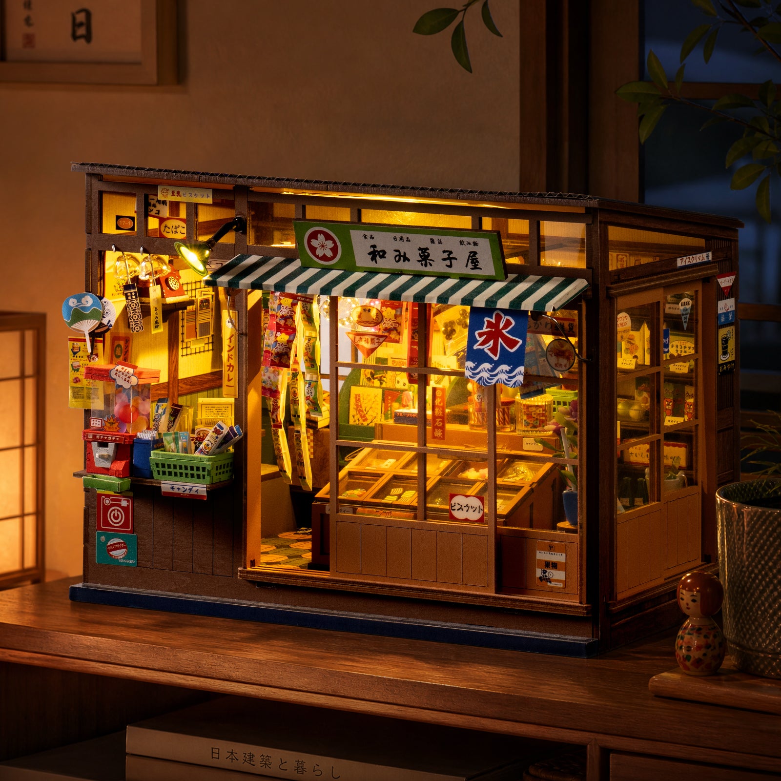 Rolife Nostalgic Corner Shop DIY Book Nook TGE05 – Rolife