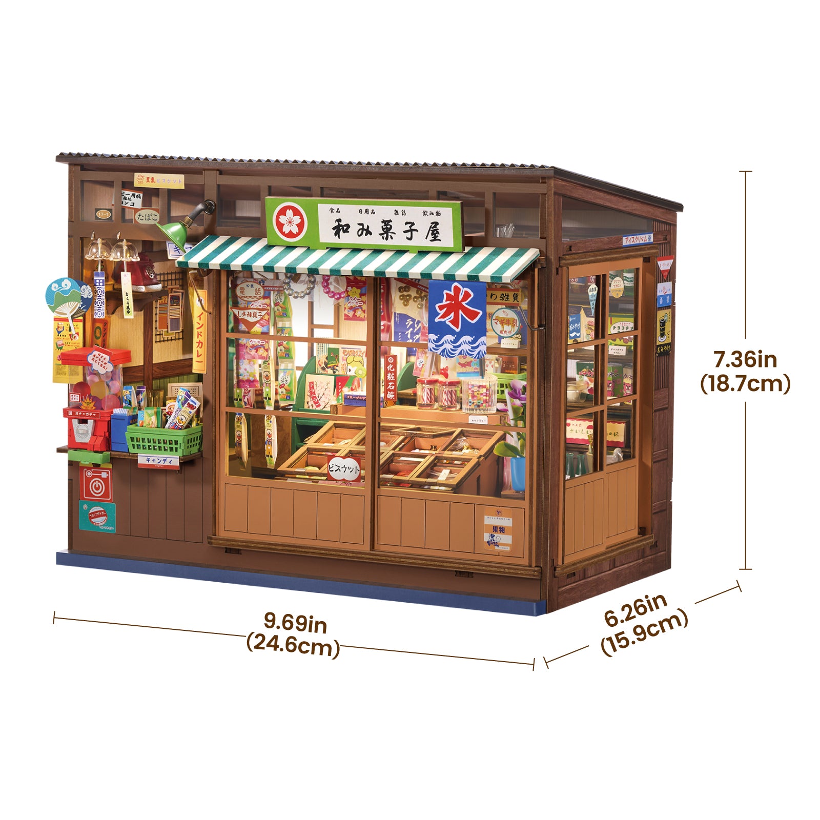 Rolife Nostalgic Corner Shop DIY Book Nook TGE05 – Rolife