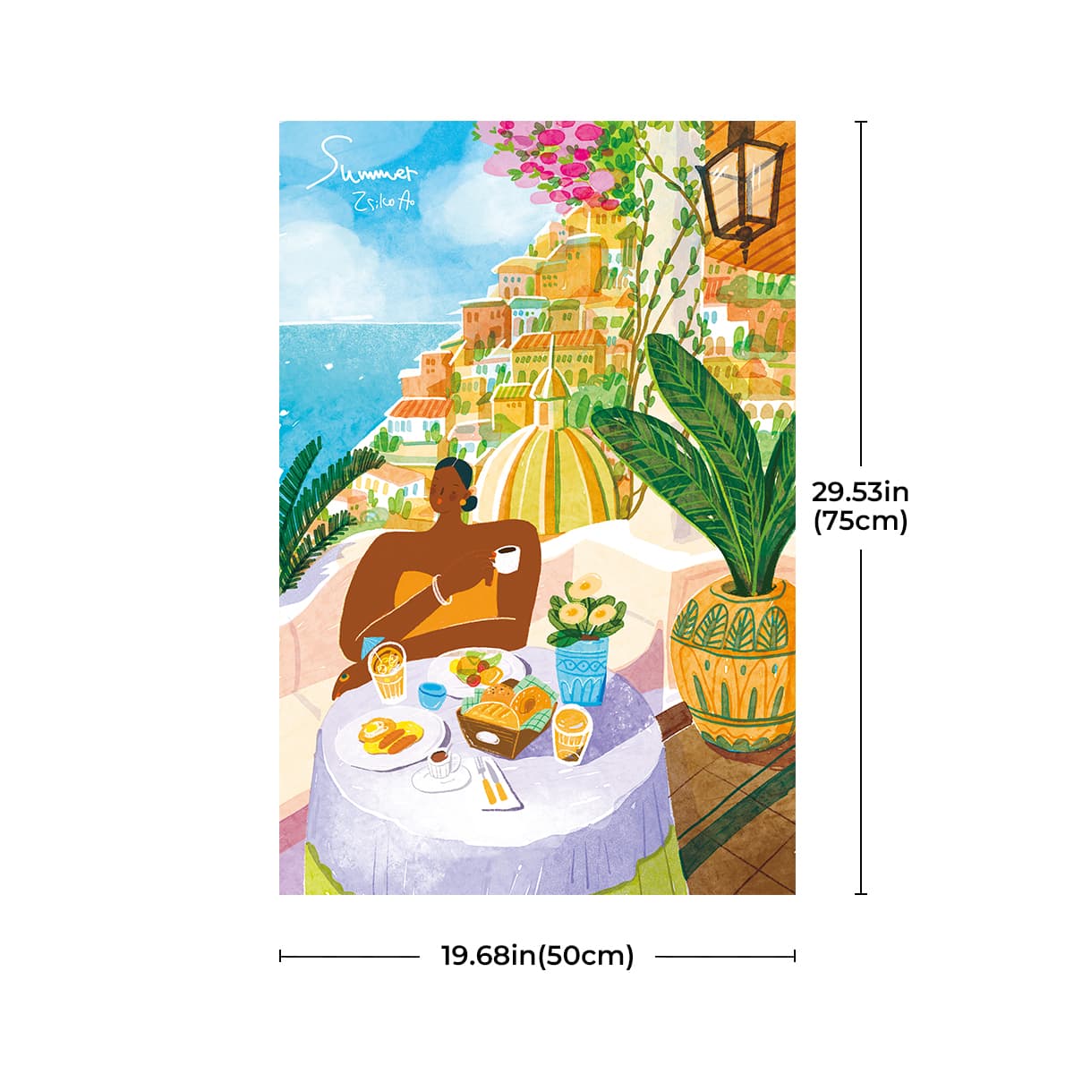 Rolife 1000 Teile Puzzle - Amalfi Urlaub PT005 Galerie Bild 8