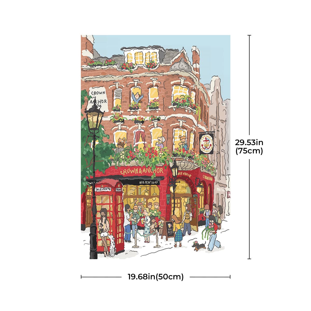 Rolife 1000 Pièces Puzzle - Bienvenue à Covent Garden PT006 image de galerie 7