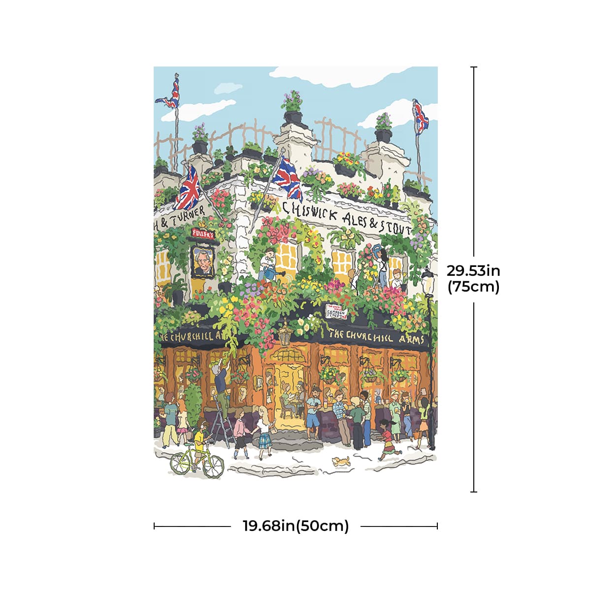 Rolife 1000 Piece Jigsaw Puzzle - Pub in London PT007 gallery image 8