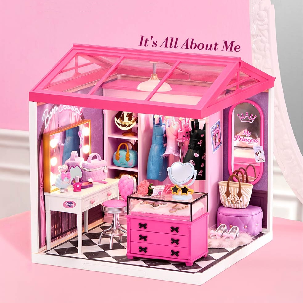 Rolife Baddie Closet Super Creator Miniature House DW030