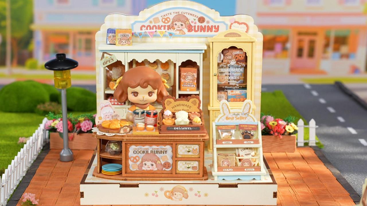 Rolife Cookii Bunny S Cookie Shop