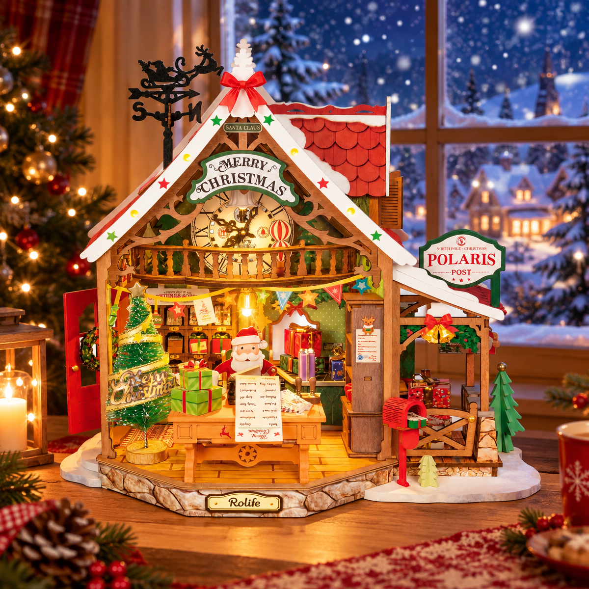 Rolife DIY Miniature House - Polaris Post DG187