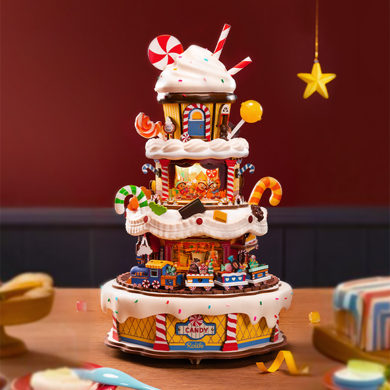 Rolife DIY Music Box- Caketopia AMT05