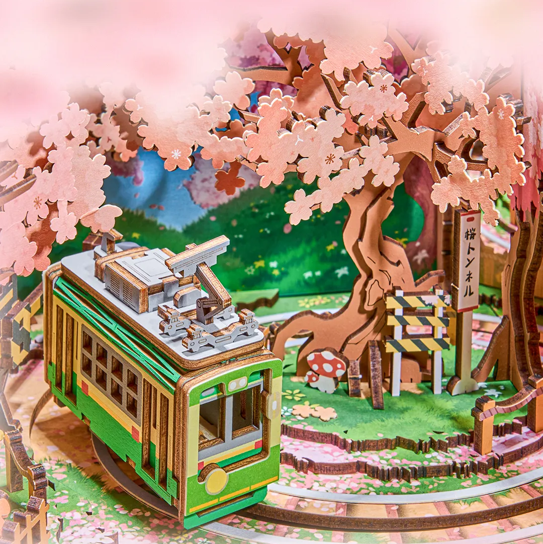 Rolife DIY Music Box Sakura Dreamy Tour