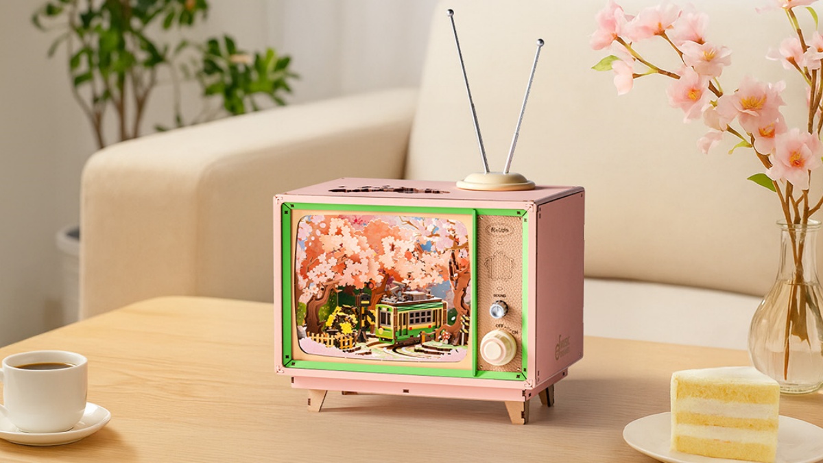 Rolife Miniature House with Music Box A Charming DIY Gift for Craft Lovers