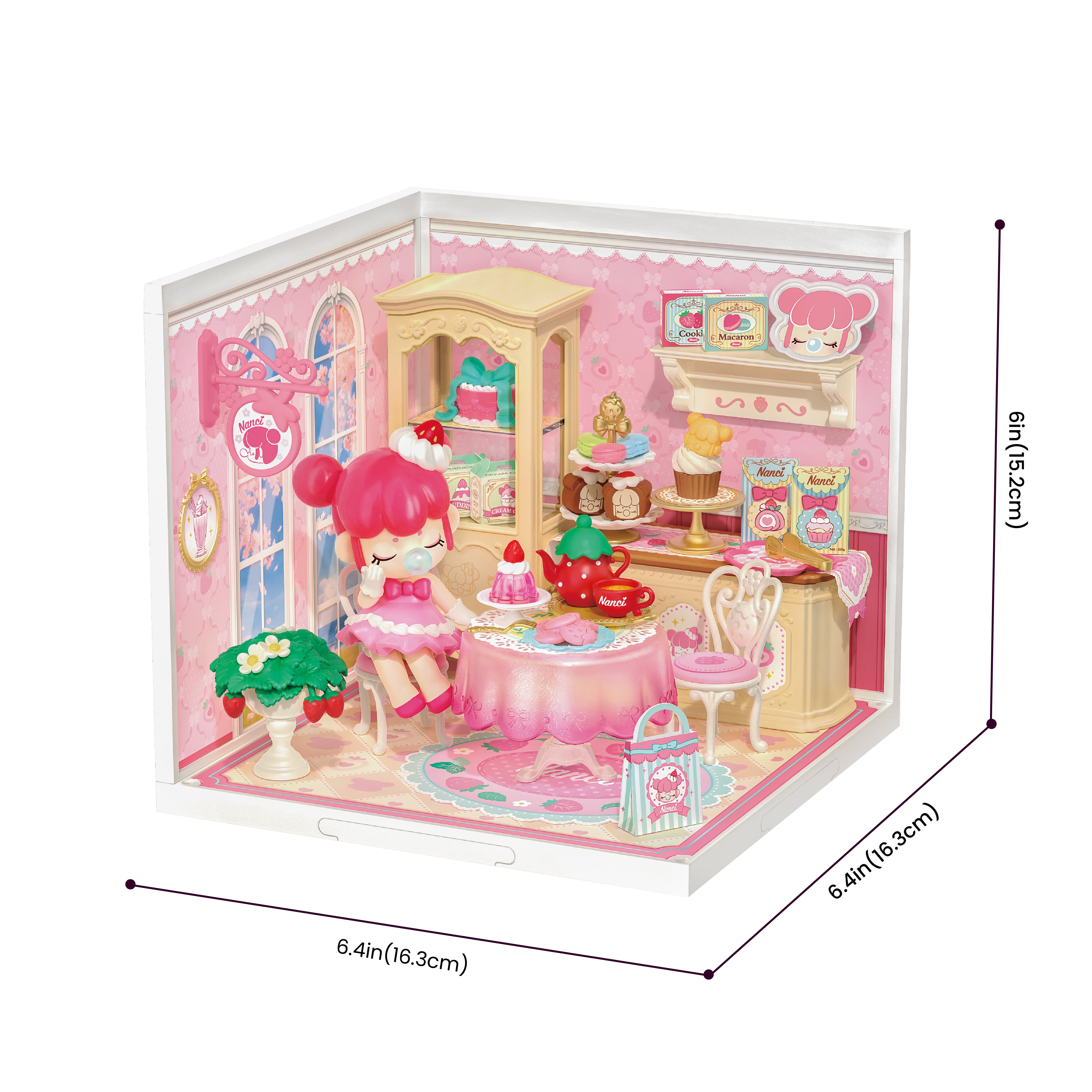 Rolife Nanci Strawberry Teatime Super Creator size chart image