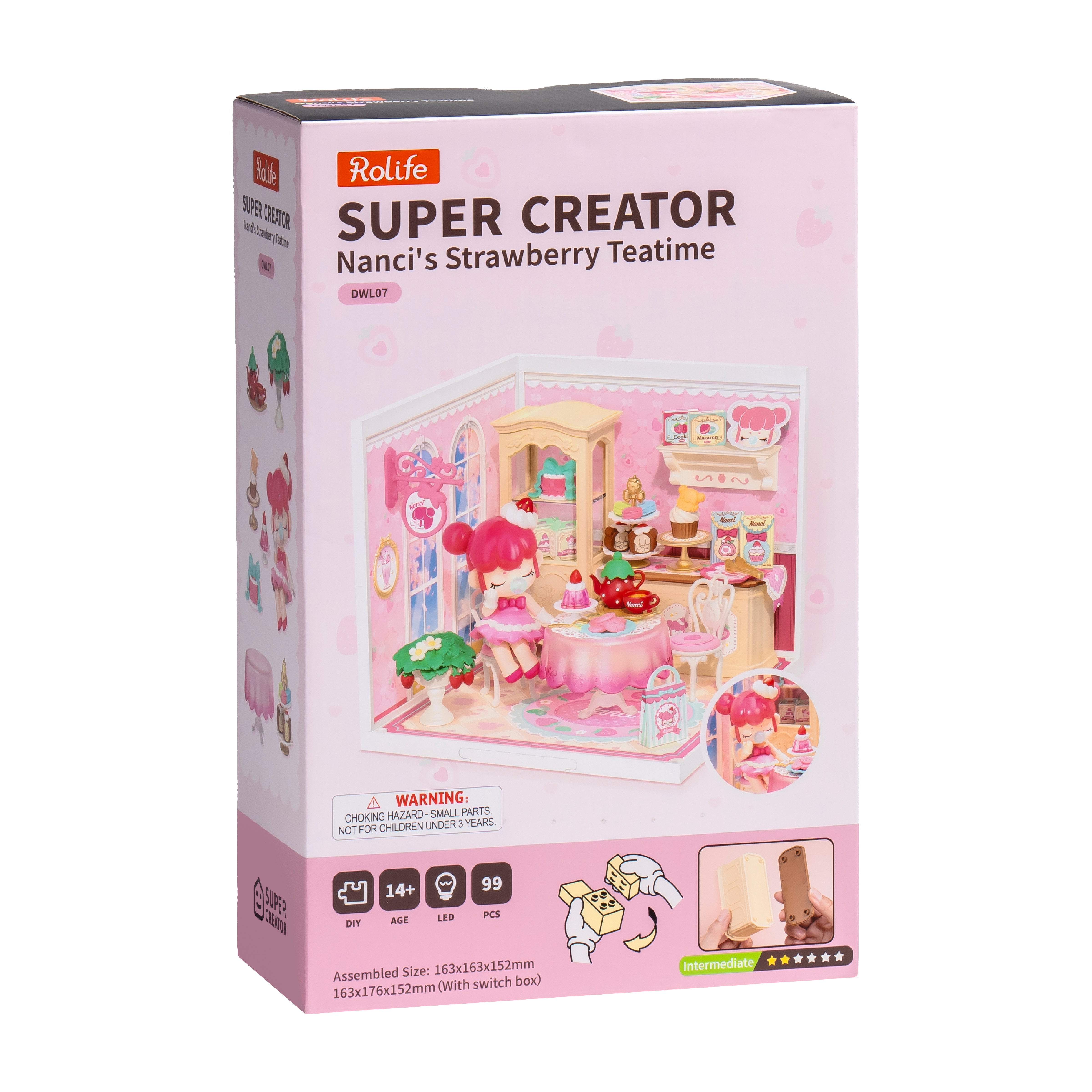 Rolife Nanci Strawberry Teatime Super Creator product packaging image