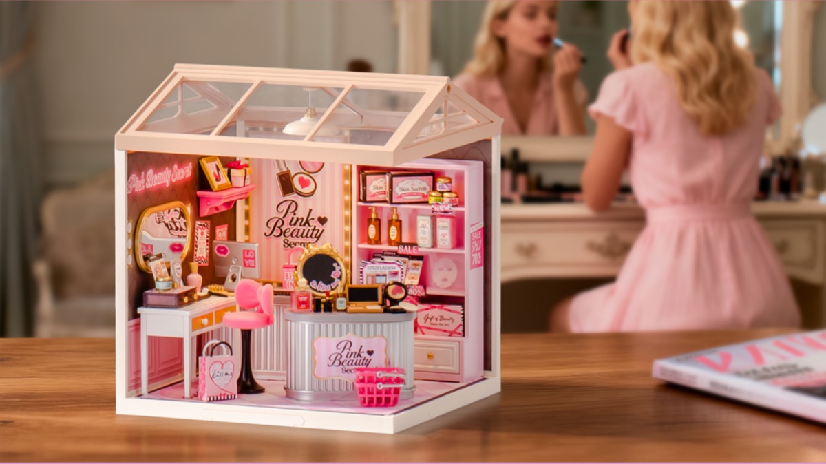 Rolife Pink Beauty Secret DW026 Review A Beginner-Friendly Super Creator Miniature Room