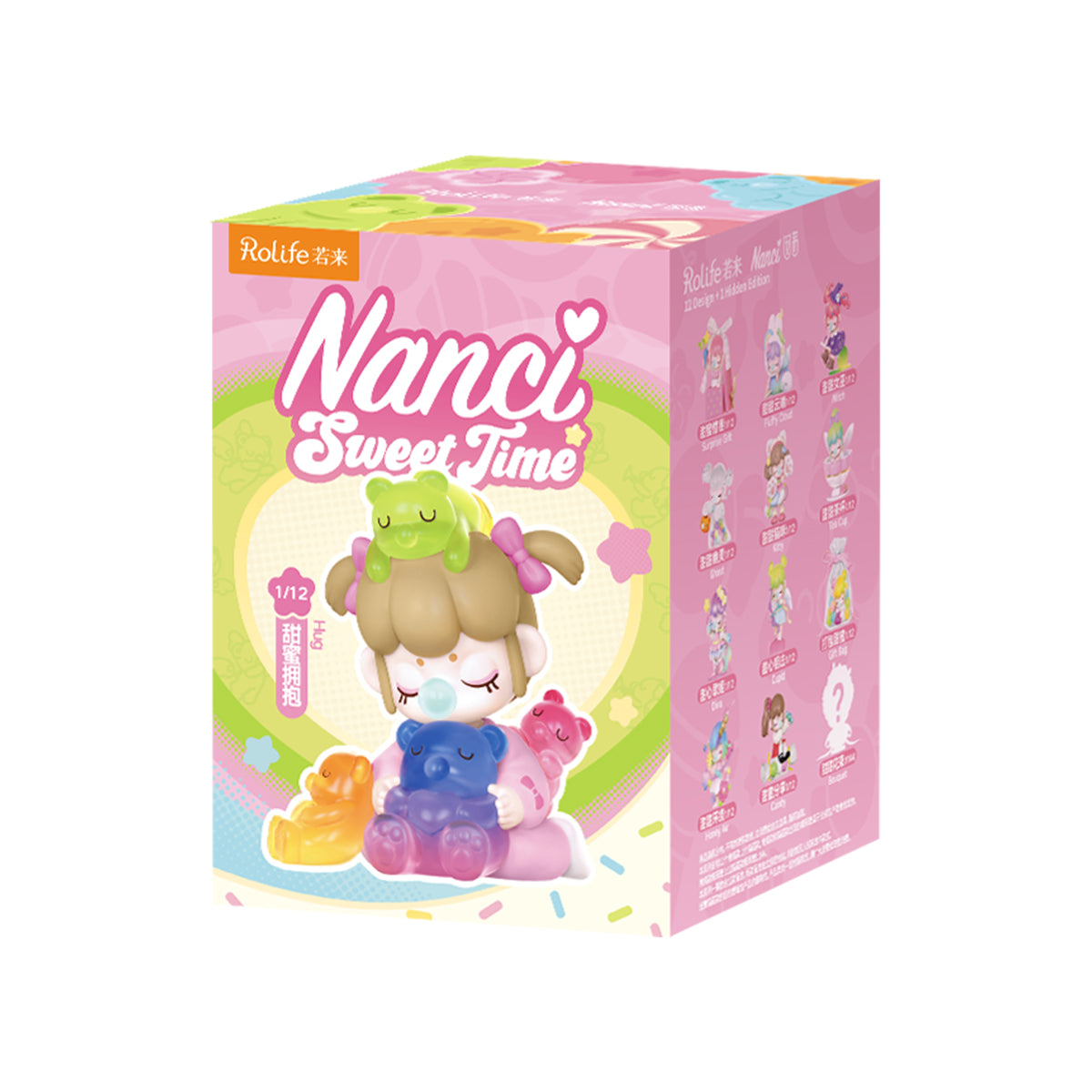 Nanci Sweet Time Einzelblindbox-Paket auf weißem Hintergrund
