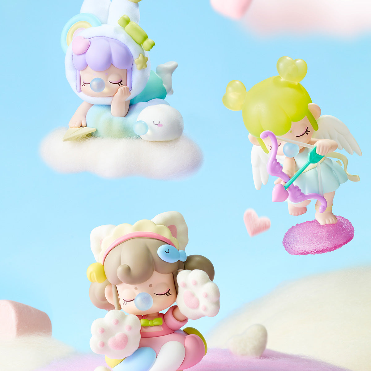 Nanci Sweet Time schwebende Figurensammlungsszene