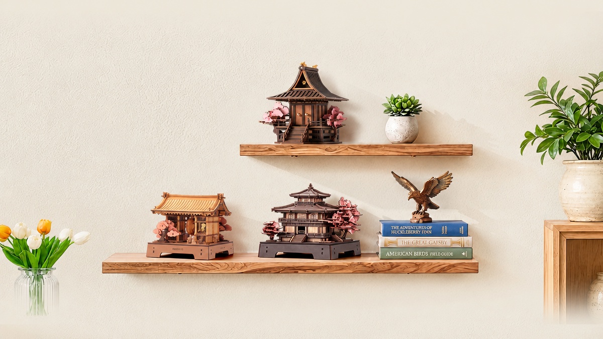 Sacred Sakura Temple & Sakura Retreat Build a Quiet Spring in Miniature