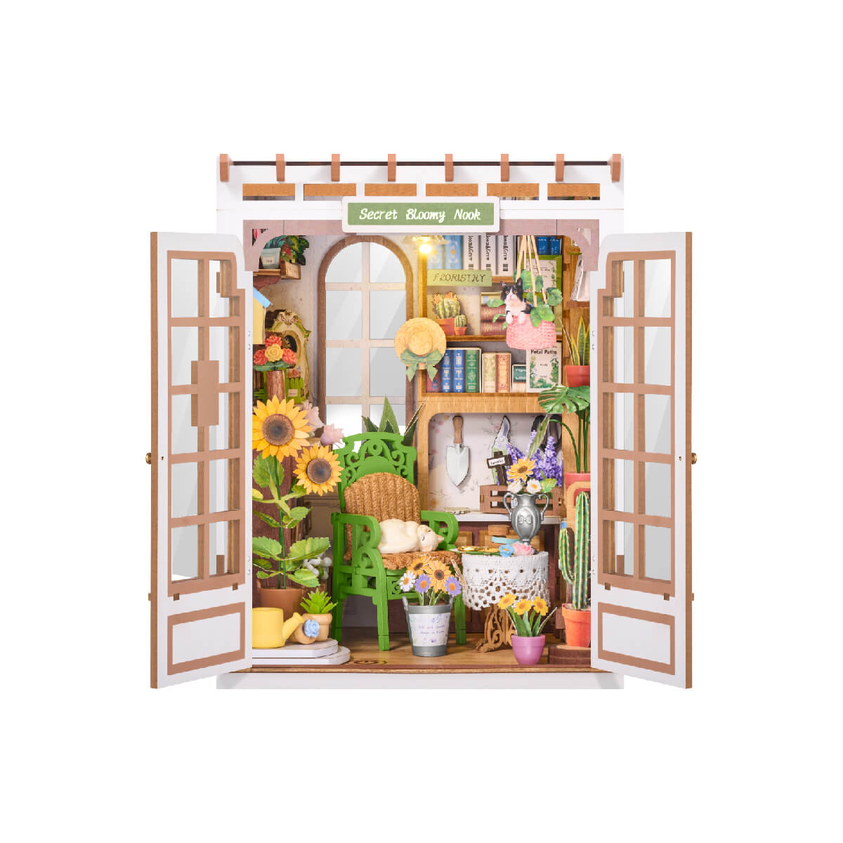 Rolife DIY Boekenhoek - Geheime Bloemenhoek TGE04