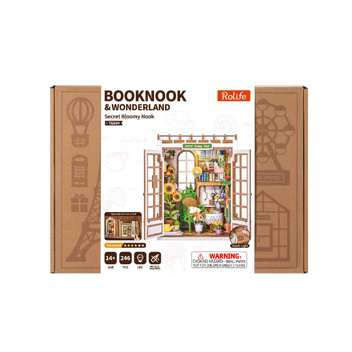 Rolife DIY Bücherecke - Geheime Bloomy Nook TGE04
