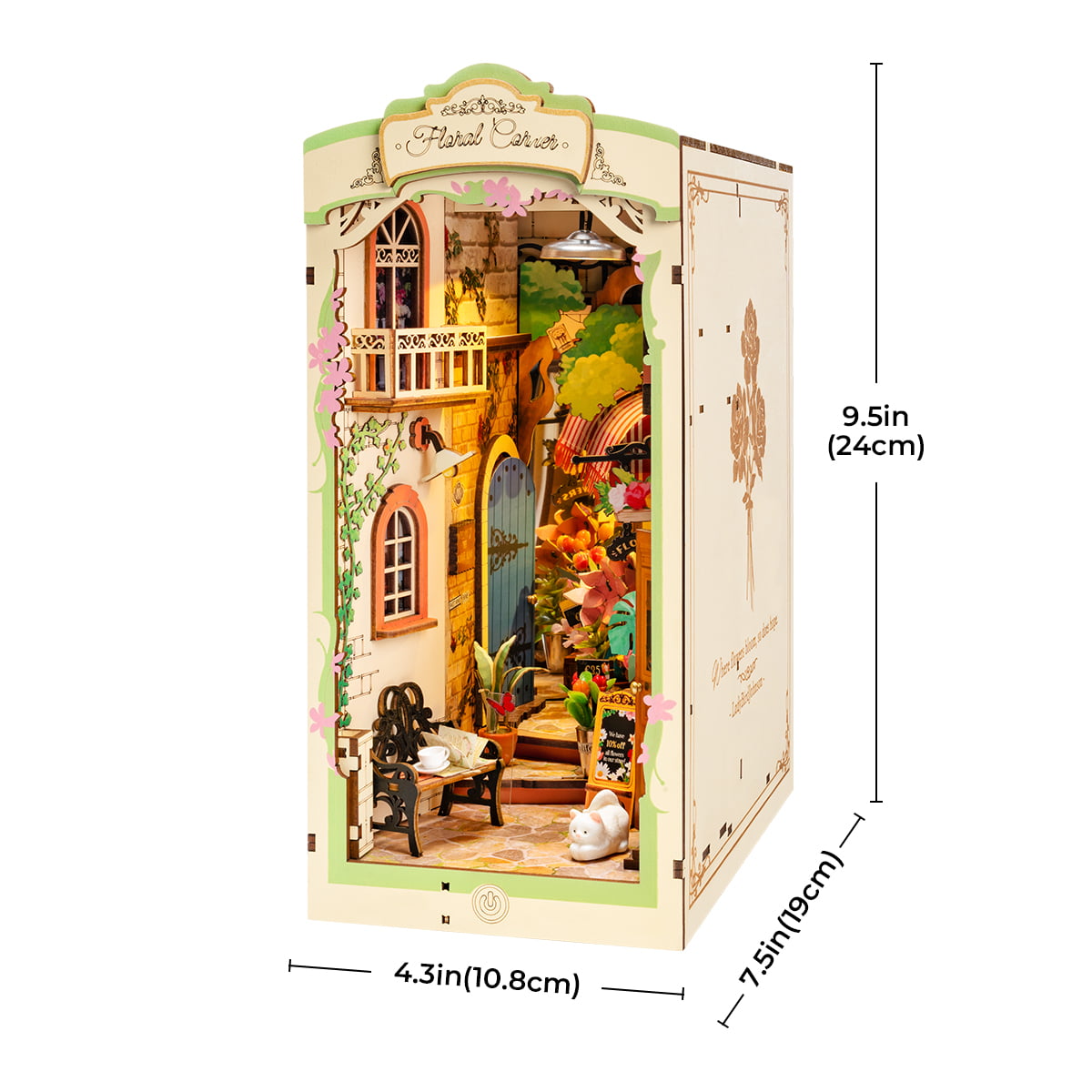 Rolife DIY Buchnische Kit - Florale Ecke TGB09 Galerie Bild 6