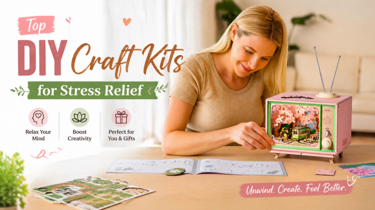 Top DIY Craft Kits for Stress Relief