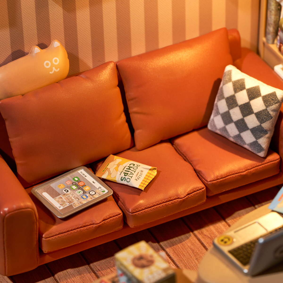 Rolife Cozy Living Lounge Super Creator Miniature House DW007 Galerie Bild 6