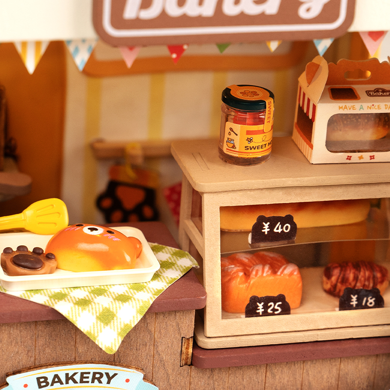 Rolife DIY Miniature House - Food Box Shop galerij afbeelding 4