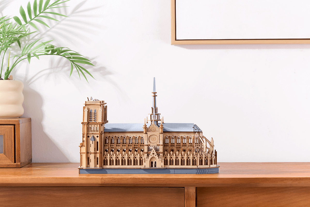 Build History with The Paris Cathedral Puzzle TG511 A 3D Architectural Marvel