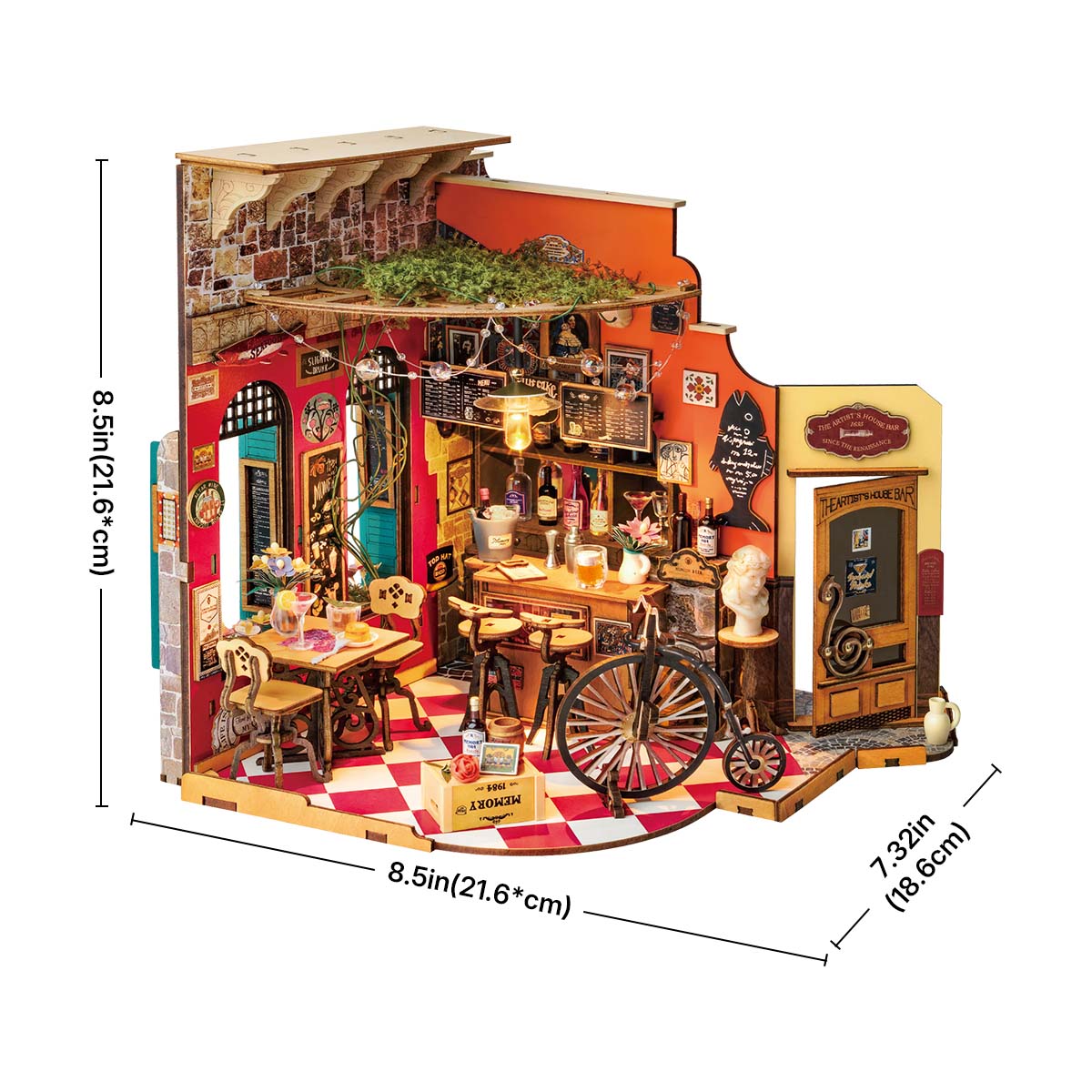 Rolife DIY Miniature House - Cheers Bar & Dining DG173 image de galerie 7