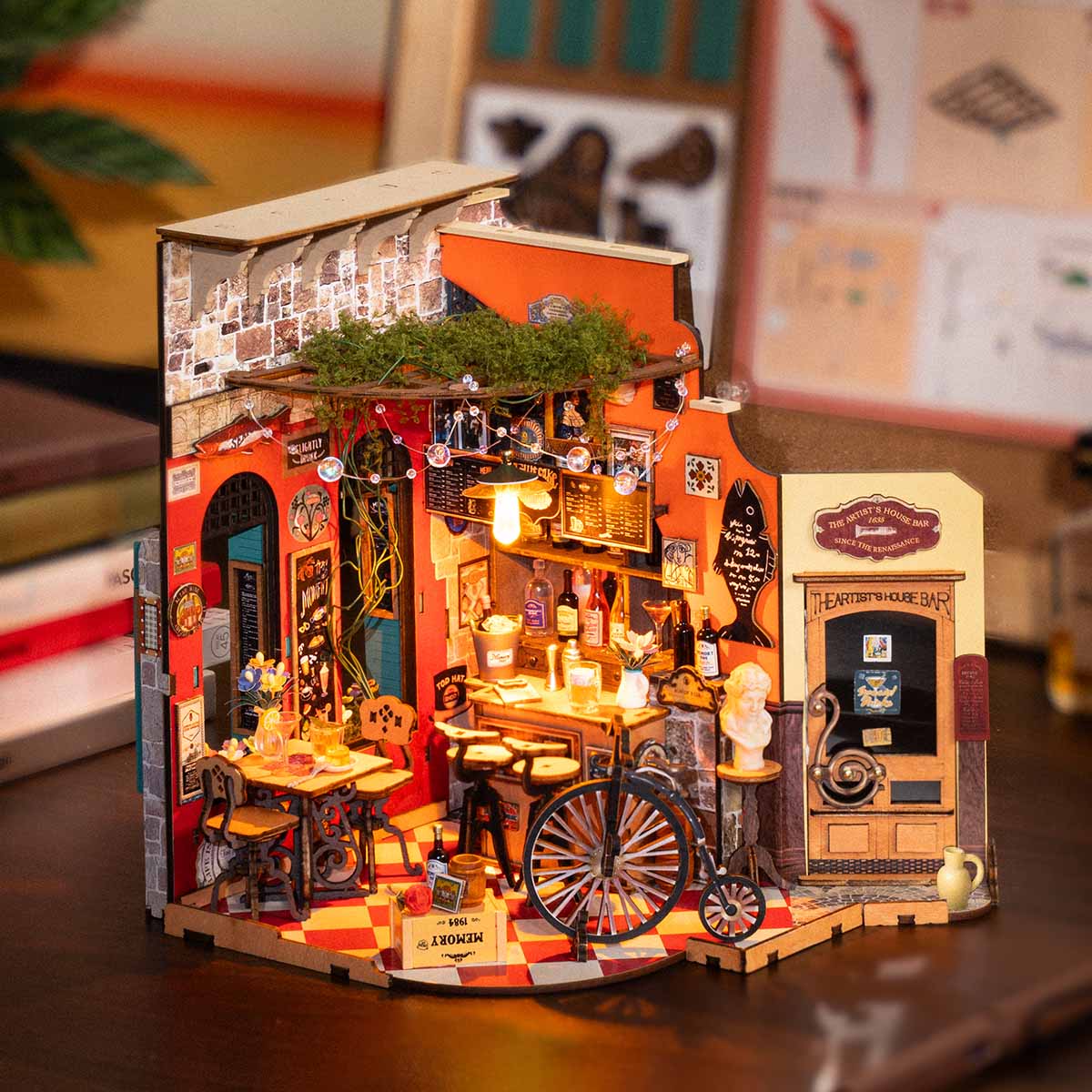 Rolife DIY Miniature House - Cheers Bar & Dining DG173 image de galerie 6