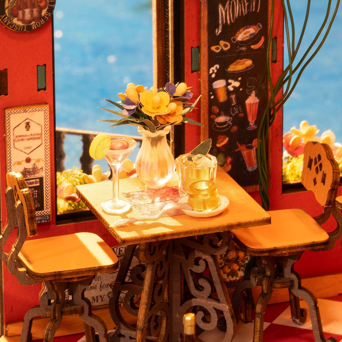 Rolife DIY Miniature House - Cheers Bar & Dining DG173 image de galerie 5