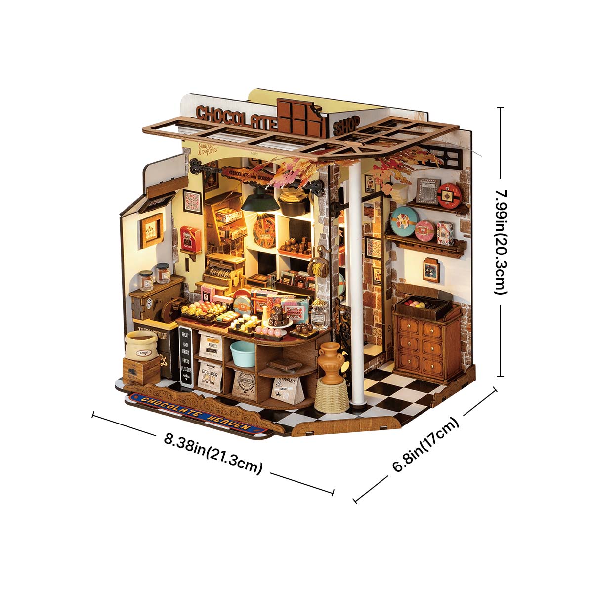 Rolife DIY Miniaturhaus - Henrys Schokolade DG174