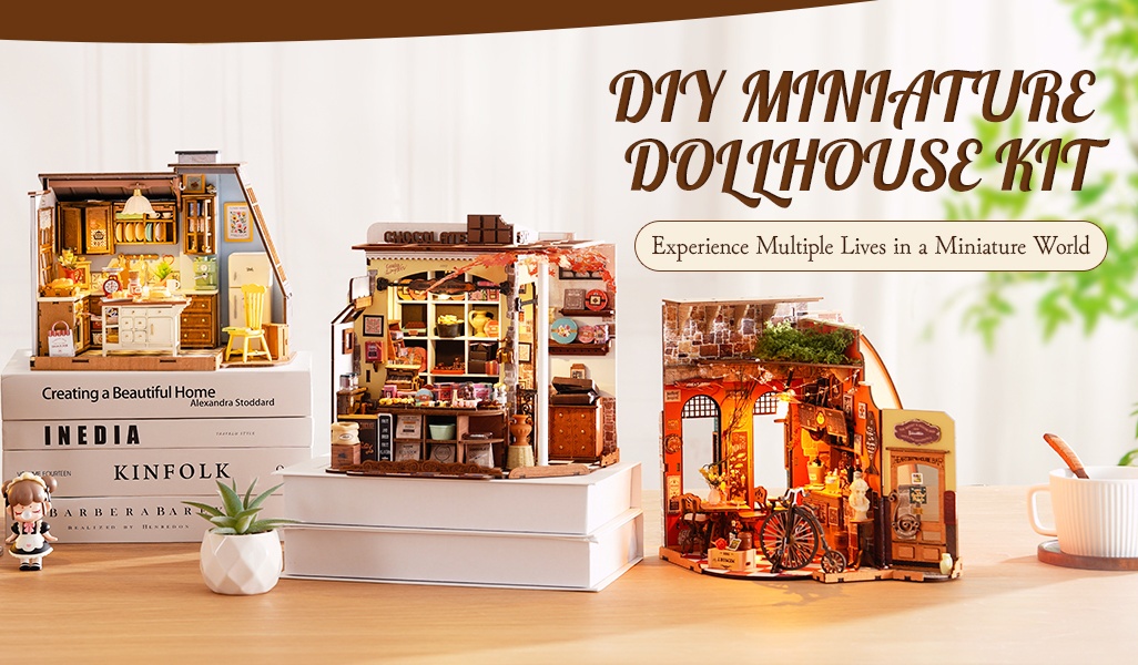 DIY Miniature House Scale Guide by Rolife