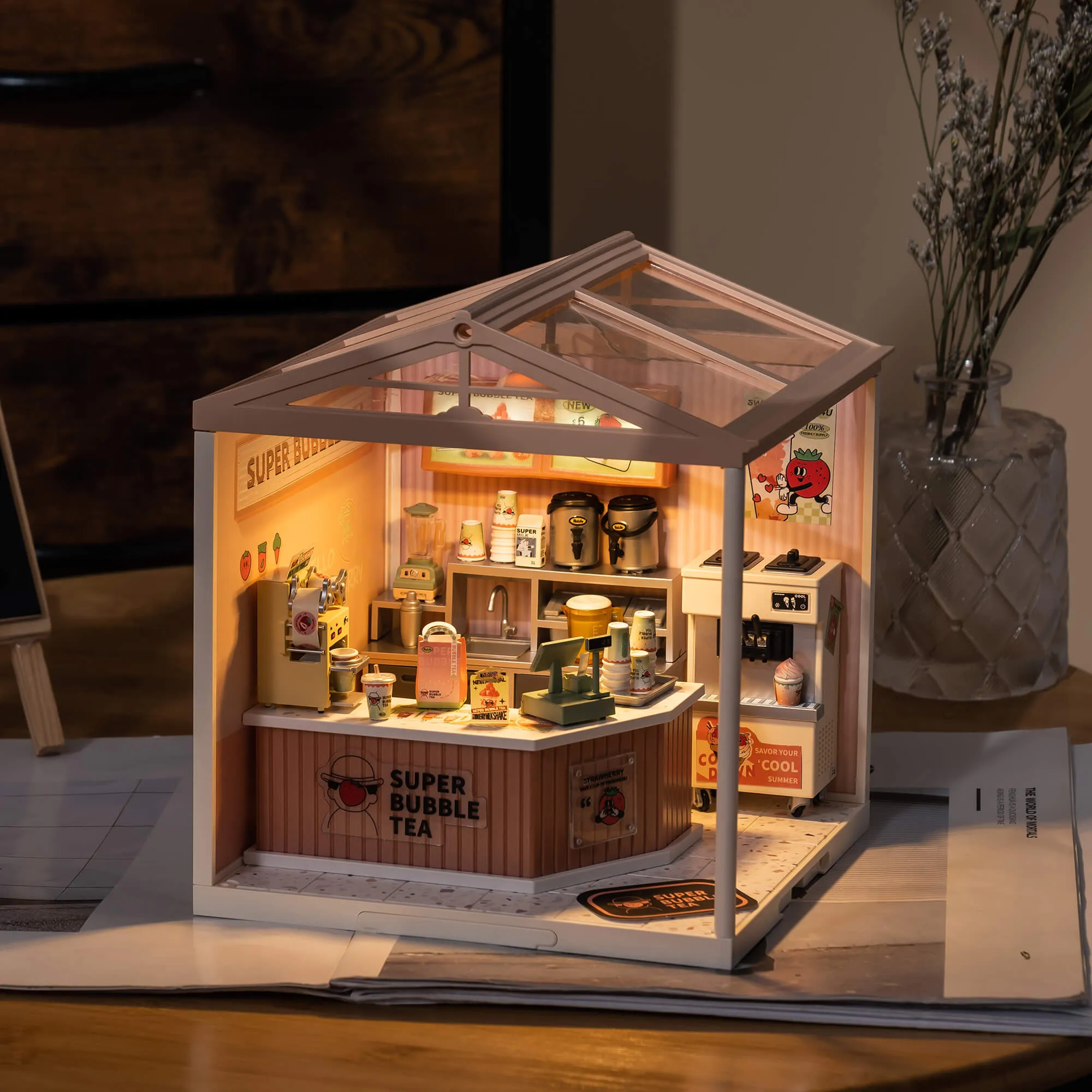 Rolife Super Creator 15 en 1 Miniature House image de galerie 5
