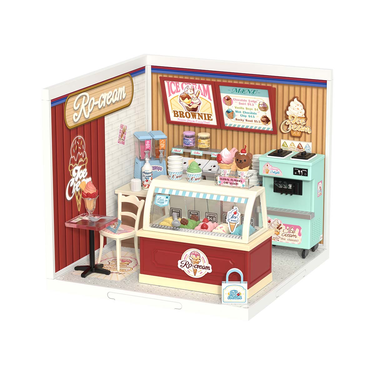 Rolife Super Creator Miniature House- Smaakvolle IJsjes DW018B