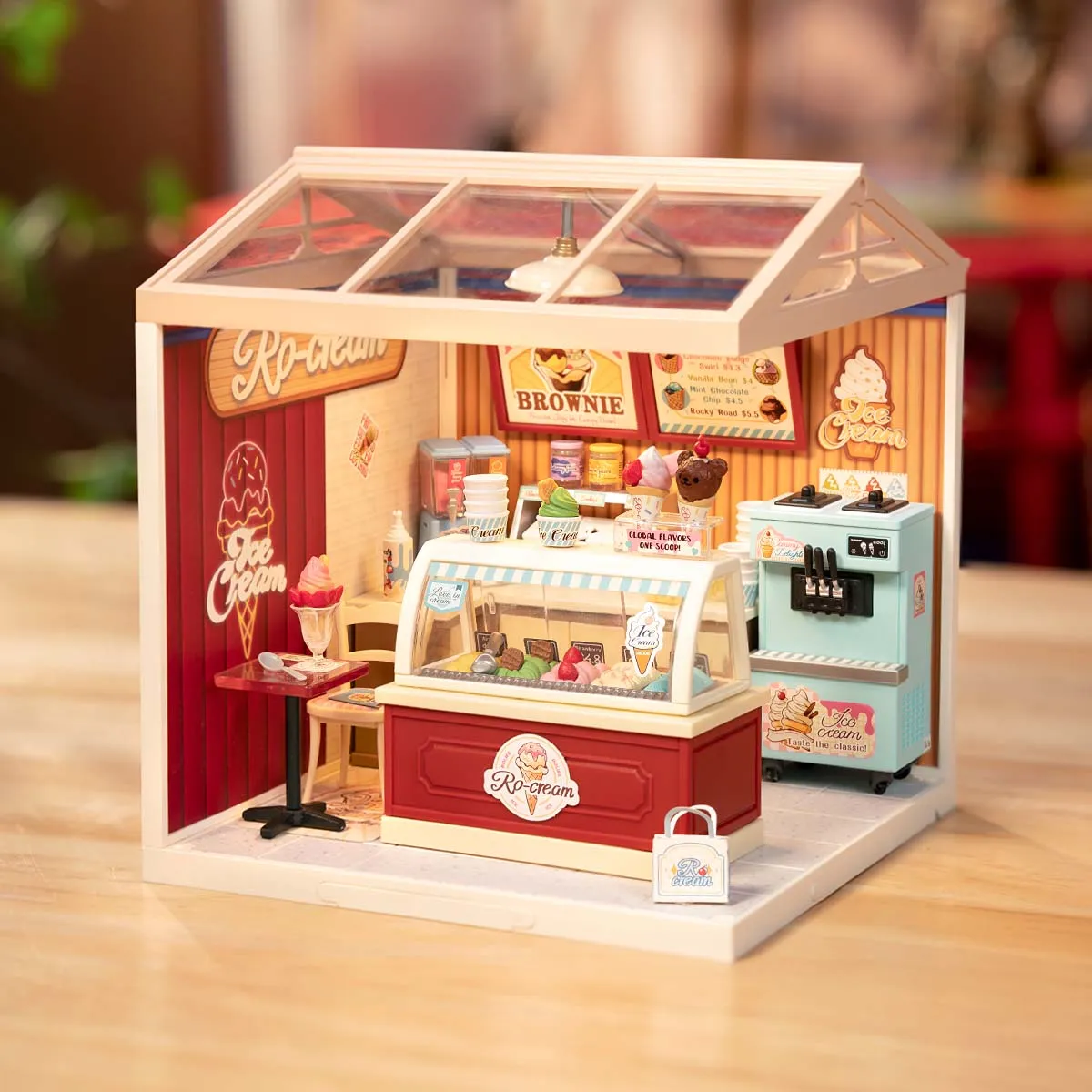 Rolife Flavorful Ice Cream DIY Miniature House DW018B – Rolife