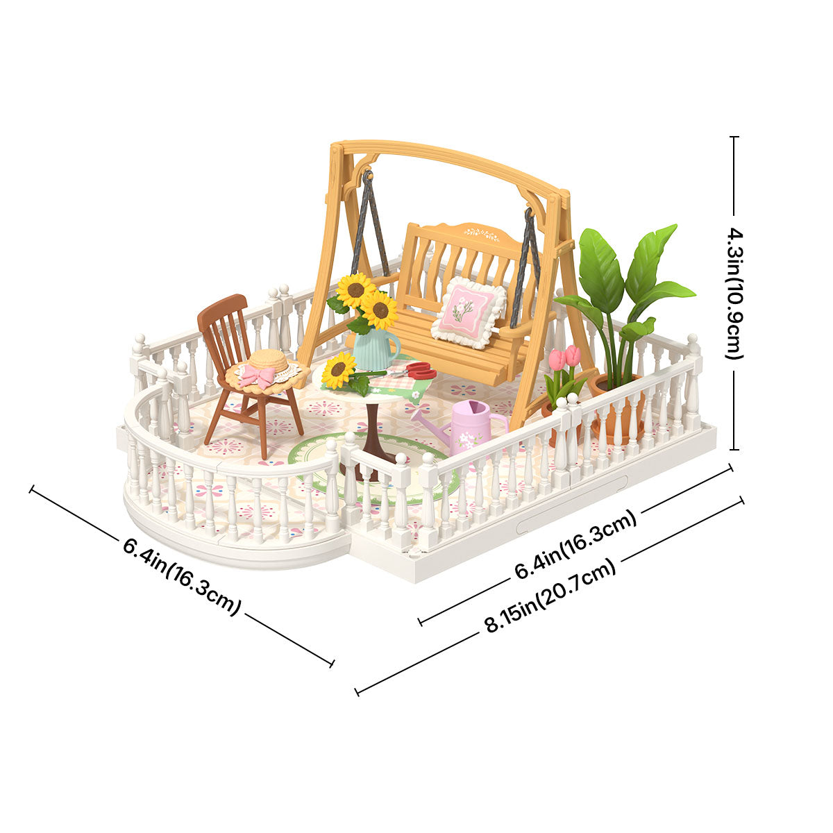 Rolife Super Creator Erweiterungspaket - Terrasse Galerie Bild 12