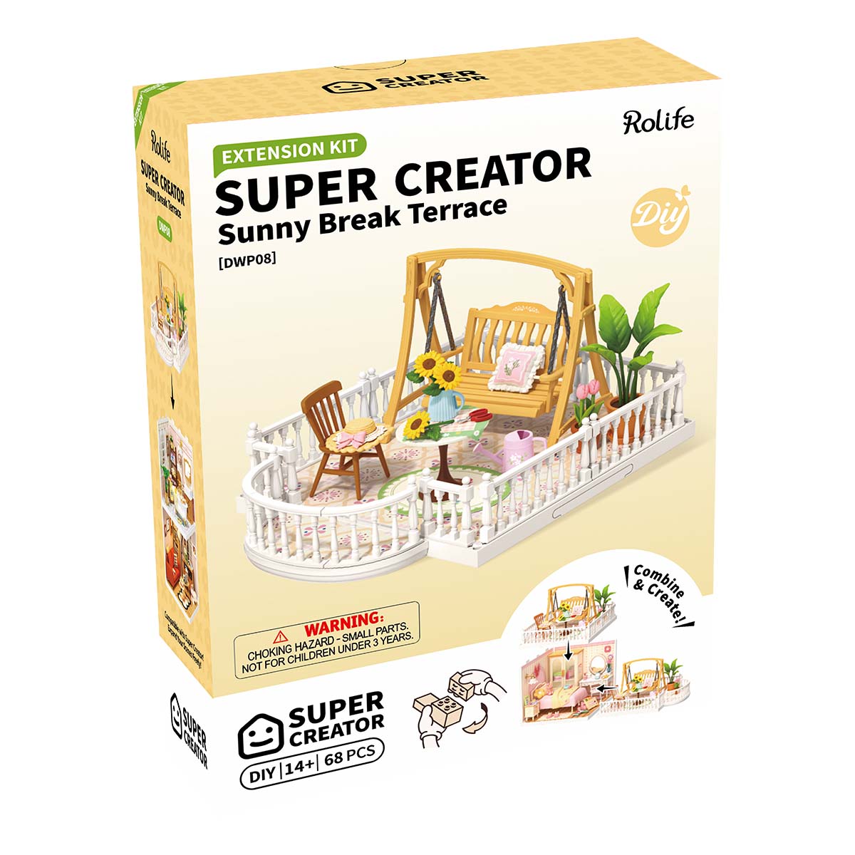Rolife Super Creator Erweiterungspaket - Terrasse Galerie Bild 15