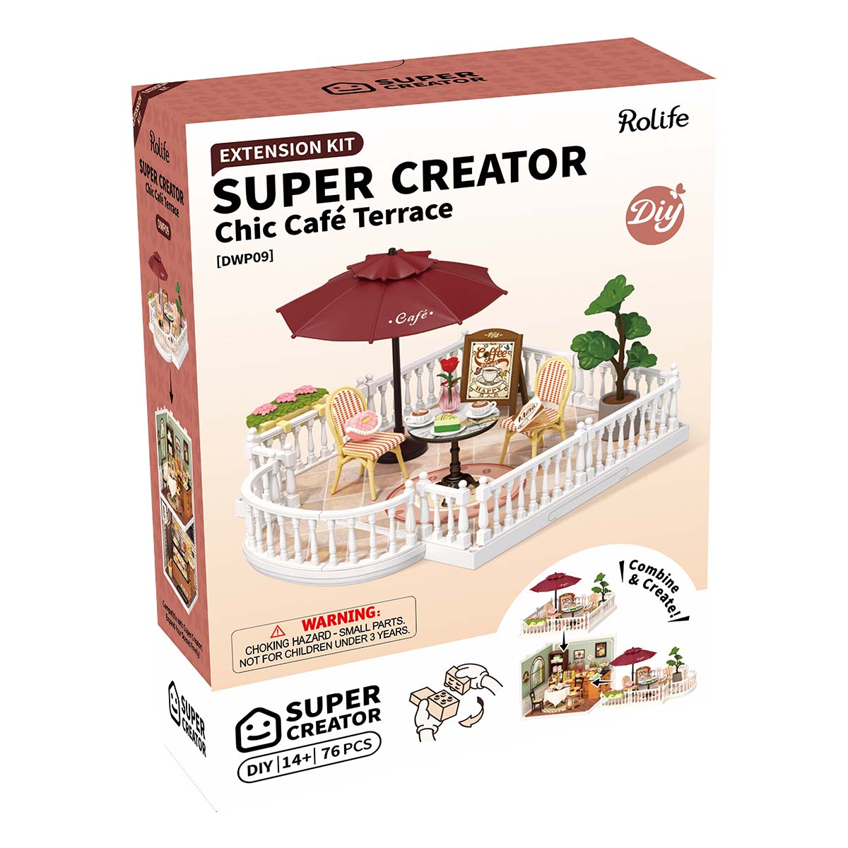 Rolife Super Creator Erweiterungspaket - Terrasse Galerie Bild 16