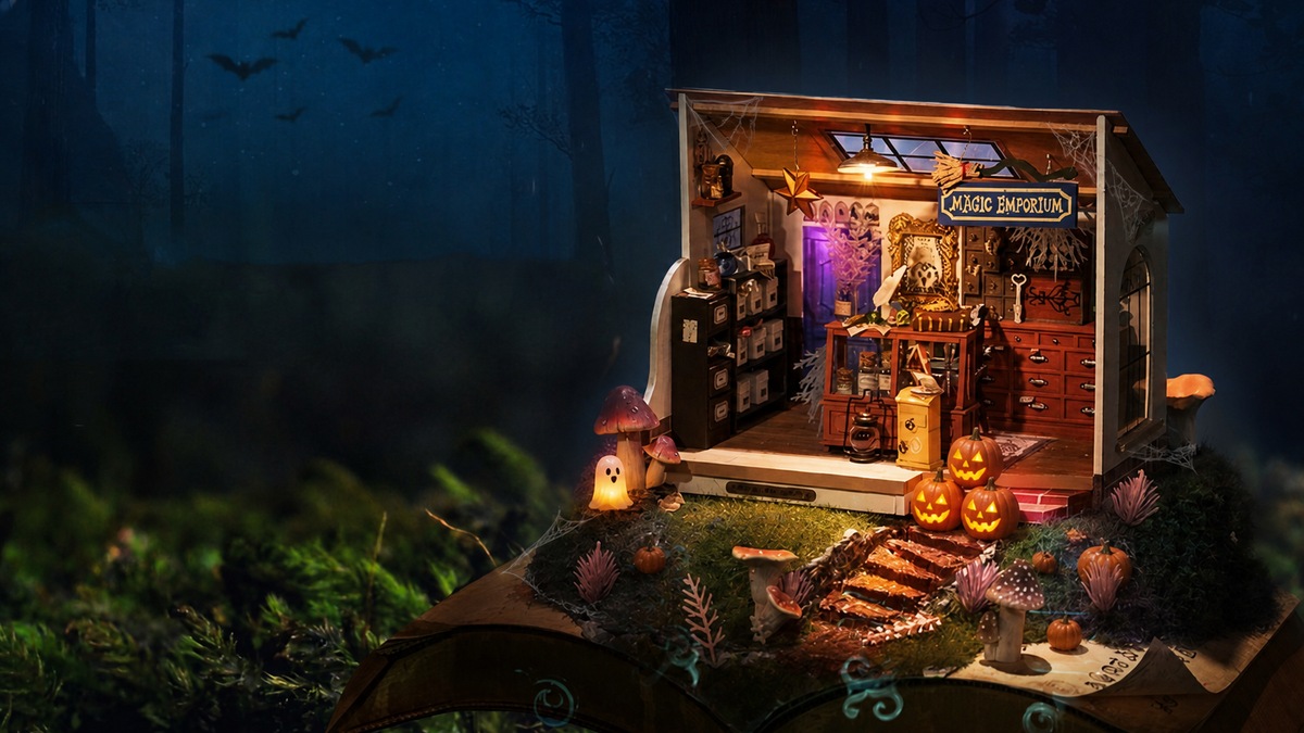 Halloween Miniature House Ideas: Spooky, Cozy & Magical DIY Scenes