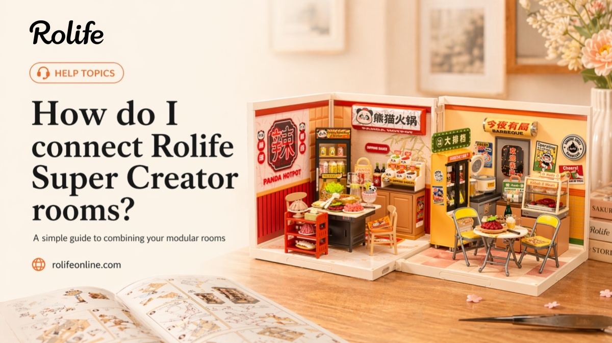 How Do I Connect Rolife Super Creator Kits