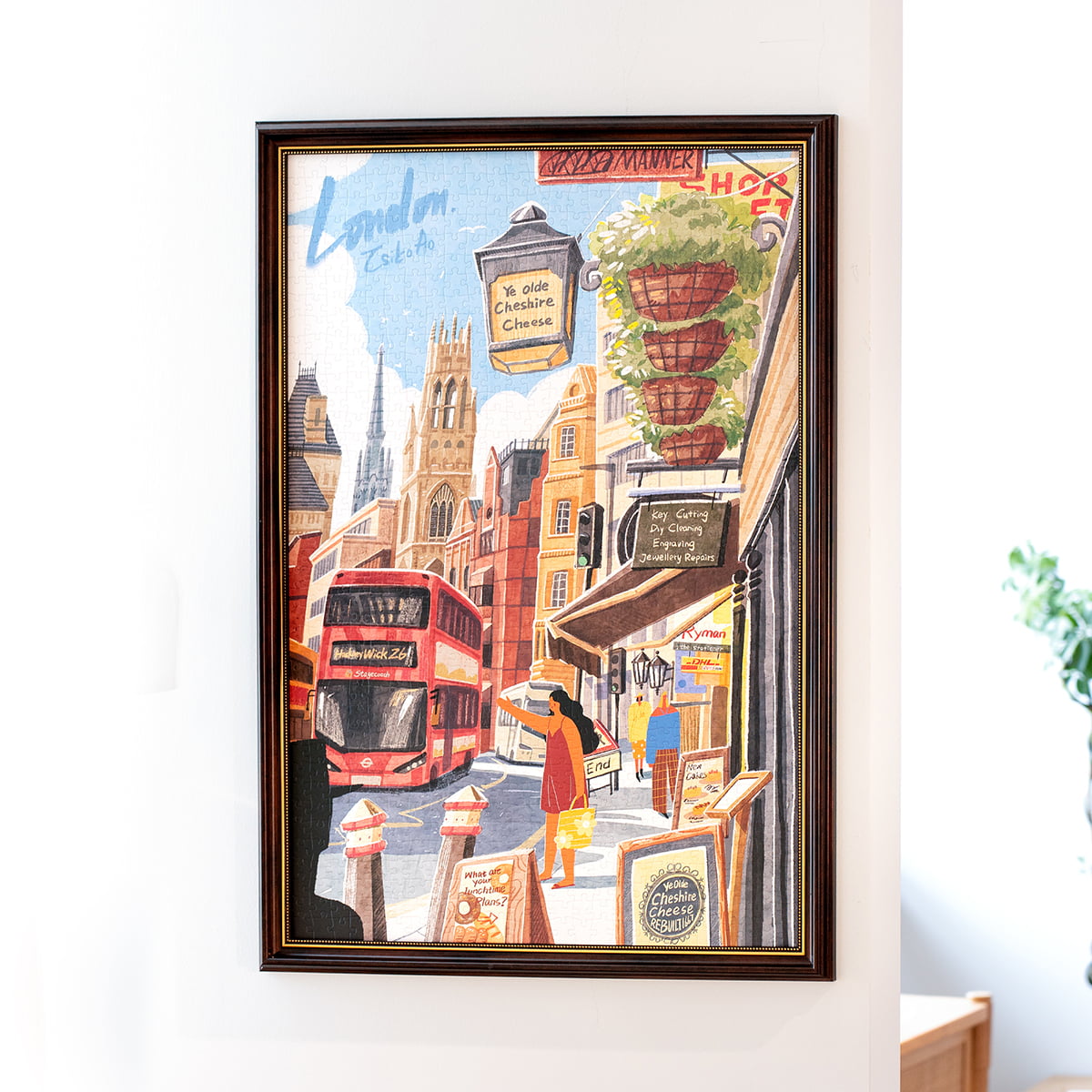 Rolife 1000 Teile Puzzle - Spaziergang in London PT003 Galeriebild 1