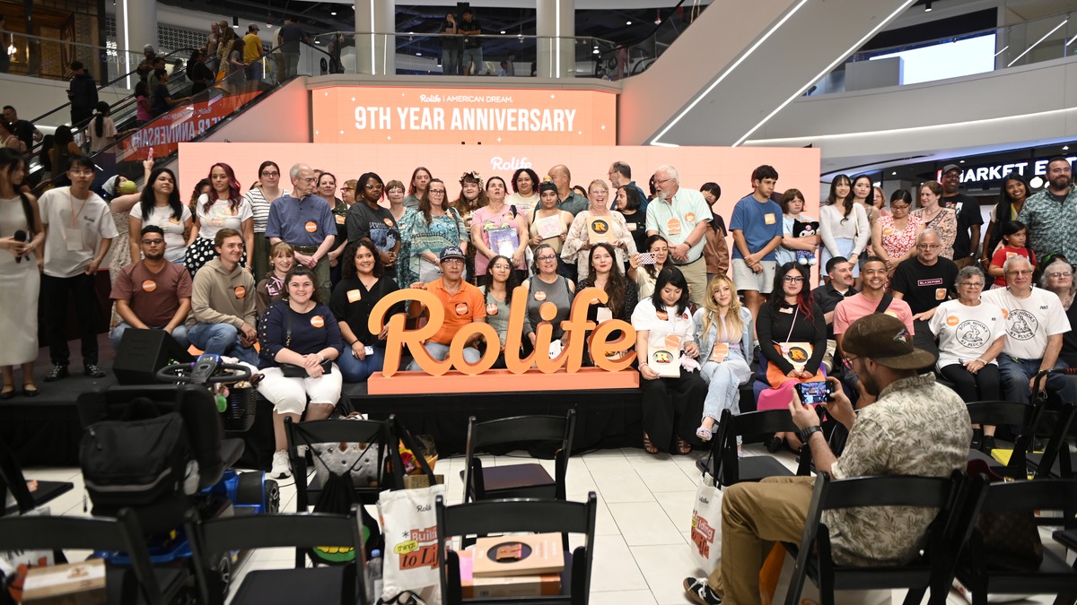 Rolife ninth anniversary group celebration at American Dream